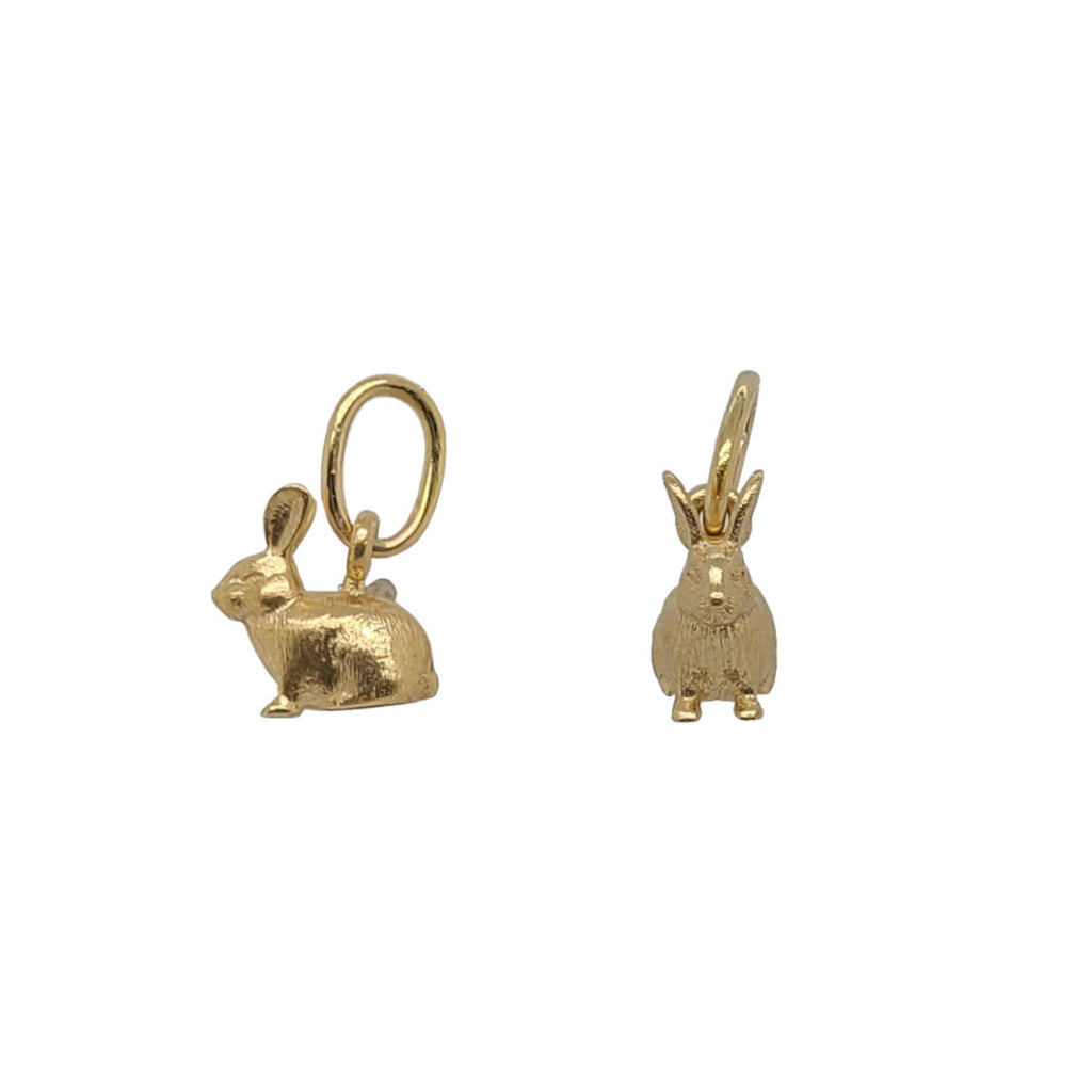 14k baby bunny charm item #bu1