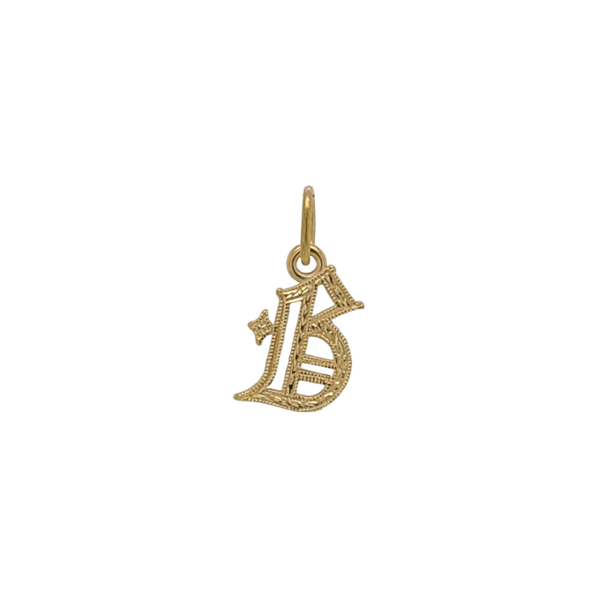 Stanley Cup Gothic Initial Charm P